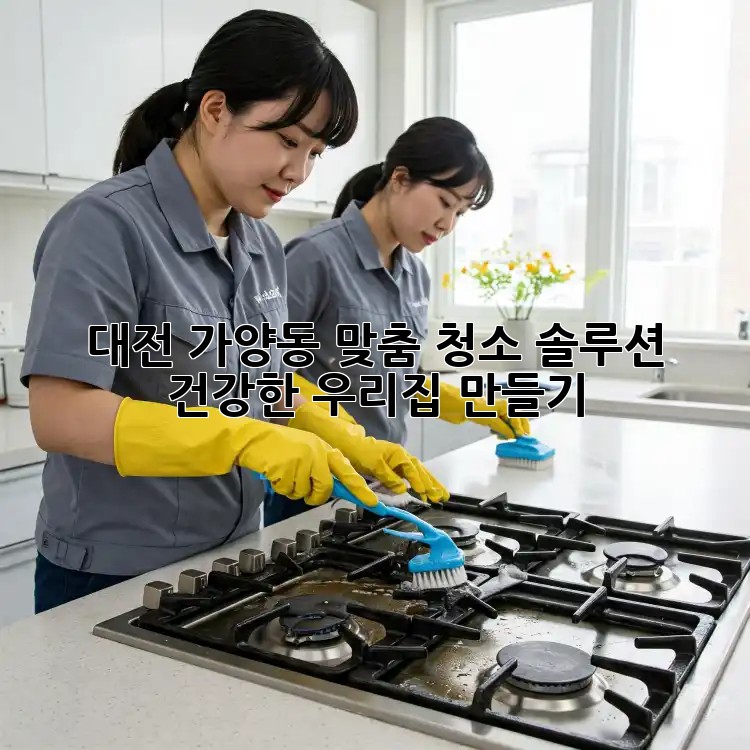 대전 가양동 맞춤 청소 솔루션: 건강한 우리집 만들기