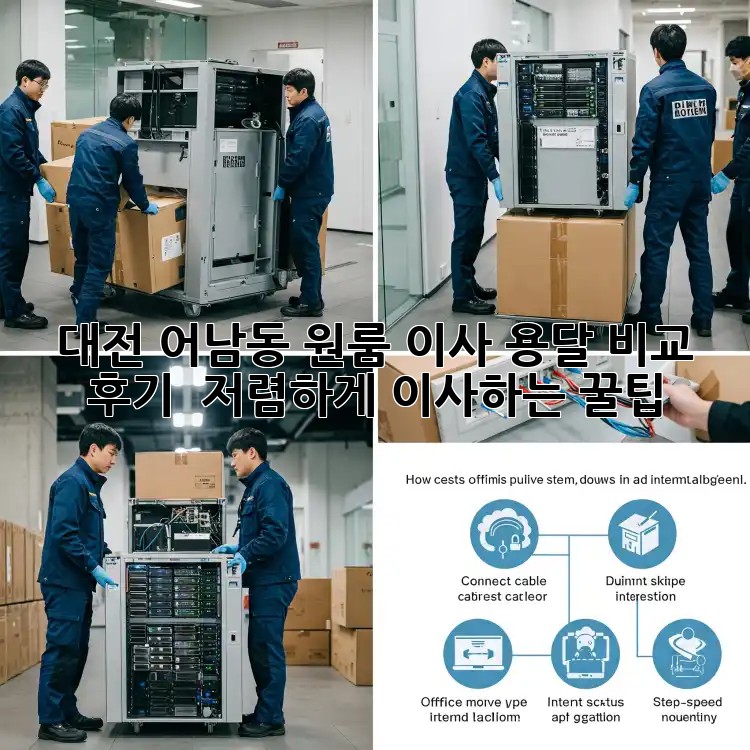 대전 어남동 원룸 이사, 용달 비교 후기 & 저렴하게 이사하는 꿀팁!