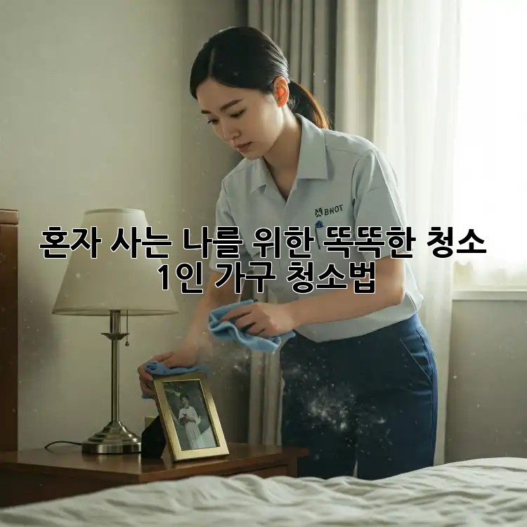 혼자 사는 나를 위한 똑똑한 청소, 1인 가구 청소법