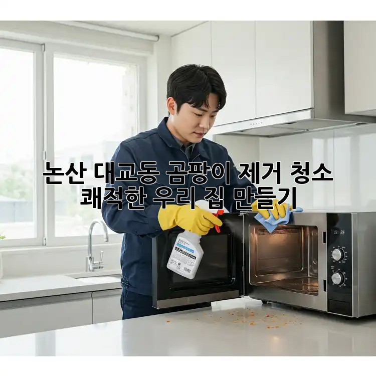 논산 대교동 곰팡이 제거 청소, 🏠 쾌적한 우리 집 만들기!