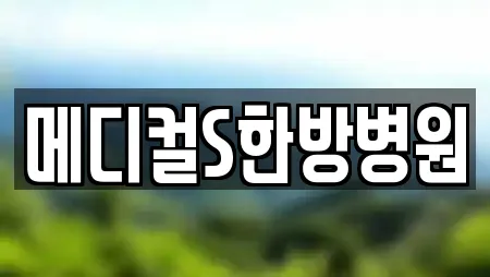 메디컬S한방병원