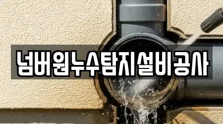 넘버원누수탐지설비공사