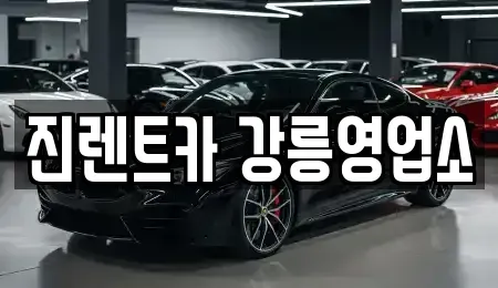 강원 강릉시 지변동 렌트카 전문 진렌트카 강릉영업소