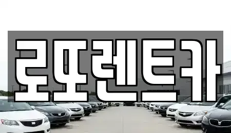 강원 양양군 렌트카 전문 로또렌트카