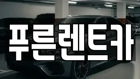 강원 양양군 렌트카 전문 푸른렌트카