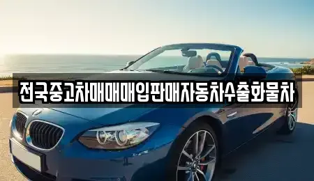 강원 화천군 하남면 중고차 전문 전국중고차매매매입판매자동차수출화물차