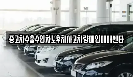 강원 화천군 하남면 중고차매입 전문 중고차수출수입차노후차사고차량매입매매센타