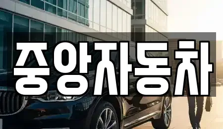 강원특별자치도 춘천시 신동 중고차매매 전문 중앙자동차