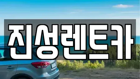 강원특별자치도 평창군 대화면 렌트카 전문 진성렌트카