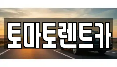 경기 광주시 회덕동 렌트카 전문 토마토렌트카