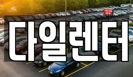 경기 성남시 수정구 금토동 단기렌트카 전문 다일렌터