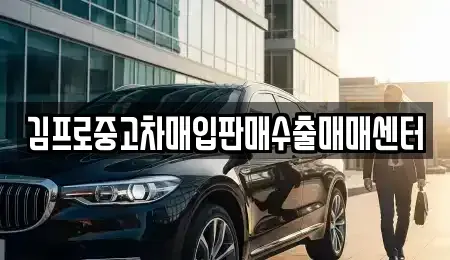 경기 수원시 중고차매입 전문 김프로중고차매입판매수출매매센터