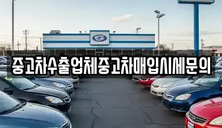 경기 수원시 중고차매입 전문 중고차수출업체중고차매입시세문의