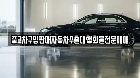 경기 안성시 창전동 중고차매매 전문 중고차구입판매자동차수출대행화물전문매매