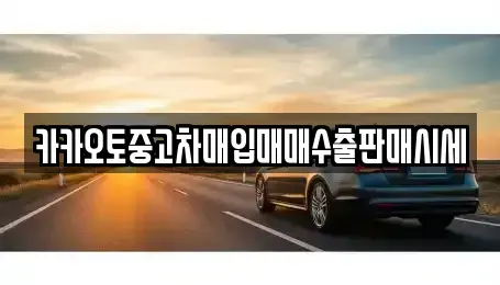 경기 연천군 미산면 중고차 전문 카카오토중고차매입매매수출판매시세