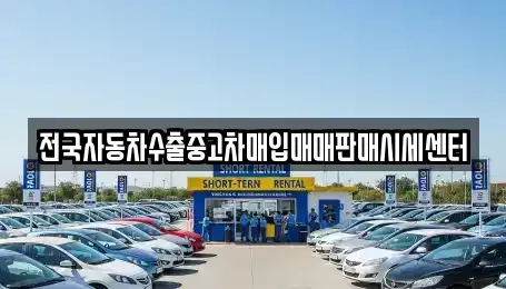 경기 오산시 외삼미동 중고차 전문 전국자동차수출중고차매입매매판매시세센터