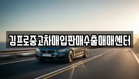 경기 의정부시 낙양동 중고차매입 전문 김프로중고차매입판매수출매매센터