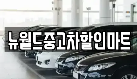 경기 평택시 청룡동 중고차 전문 뉴월드중고차할인마트