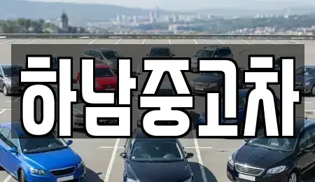 경기 하남시 덕풍동 중고차 전문 하남중고차