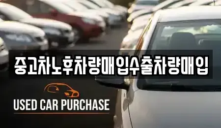 경기 하남시 덕풍동 중고차매입 전문 중고차노후차량매입수출차량매입