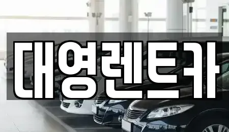 경기도 고양시 덕양구 동산동 렌트카 전문 대영렌트카