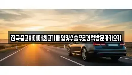 경기도 고양시 덕양구 동산동 중고차 전문 전국중고차매매최고가매입및수출무료견적방문카카오카