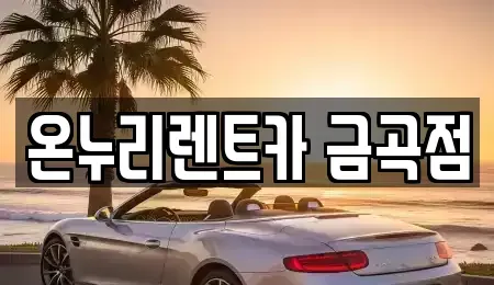 경기도 남양주시 금곡동 렌트카 전문 온누리렌트카 금곡점