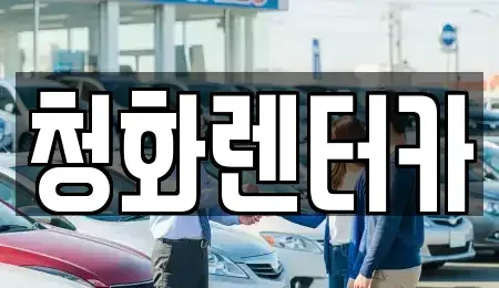 경기도 성남시 분당구 정자동 단기렌트카 전문 청화렌터카