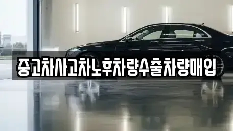 경기도 시흥시 하상동 중고차매입 전문 중고차사고차노후차량수출차량매입