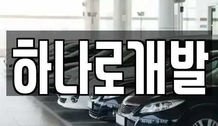 경기도 안성시 옥산동 렌트카 전문 하나로개발