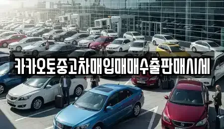 경기도 안성시 옥산동 중고차매입 전문 카카오토중고차매입매매수출판매시세