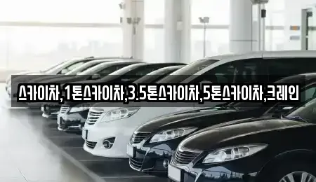 경기도 여주시 가업동 중고차 전문 스카이차,1톤스카이차,3.5톤스카이차,5톤스카이차,크레인