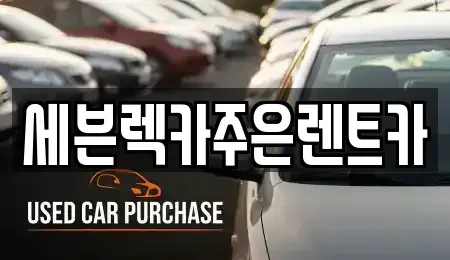 경기도 용인시 기흥구 농서동 렌트카 전문 세븐렉카주은렌트카