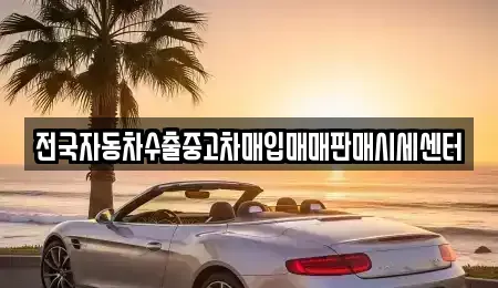 경기도 용인시 기흥구 농서동 중고차 전문 전국자동차수출중고차매입매매판매시세센터
