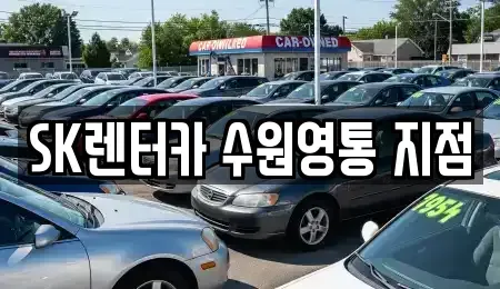 경기도 용인시 기흥구 영덕동 장기렌트카 전문 SK렌터카 수원영통 지점
