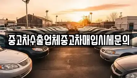 경기도 용인시 기흥구 영덕동 중고차매입 전문 중고차수출업체중고차매입시세문의