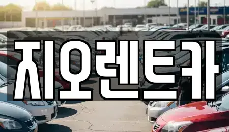 경기도 용인시 처인구 남동 렌트카 전문 지오렌트카