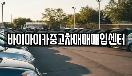경기도 용인시 처인구 남동 중고차매입 전문 바이마이카중고차매매매입센터