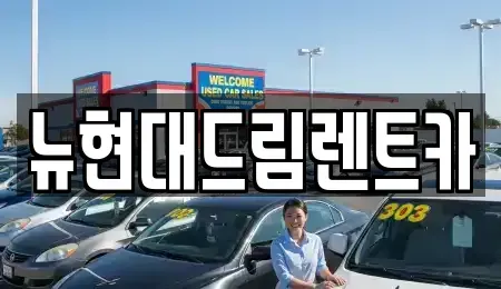 경기도 의왕시 포일동 렌트카 전문 뉴현대드림렌트카