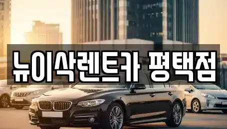 경기도 평택시 장기렌트카 전문 뉴이삭렌트카 평택점