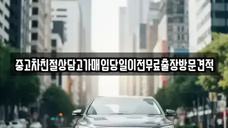 경기도 하남시 감이동 중고차매입 전문 중고차친절상담고가매입당일이전무료출장방문견적