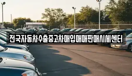 경기도 하남시 하산곡동 중고차매입 전문 전국자동차수출중고차매입매매판매시세센터