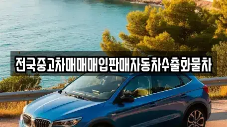 경기도 화성시 기산동 중고차 전문 전국중고차매매매입판매자동차수출화물차