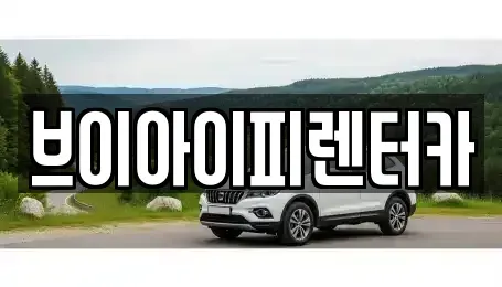 경기도 화성시 송동 렌트카 전문 브이아이피렌터카
