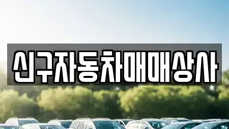 경남 거제시 아양동 중고차 전문 신구자동차매매상사