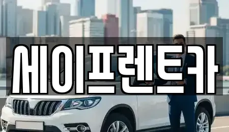 경남 김해시 구산동 렌트카 전문 세이프렌트카