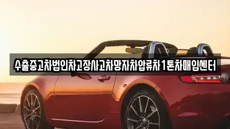 경남 창원시 성산구 용호동 중고차매입 전문 수출중고차법인차고장사고차망자차압류차1톤차매입센터
