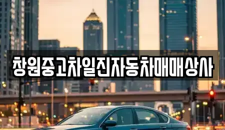 경남 창원시 의창구 중동 중고차매매 전문 창원중고차일진자동차매매상사