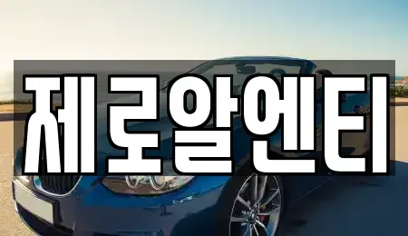 경남 창원시 진해구 장천동 렌트카 전문 제로알엔티