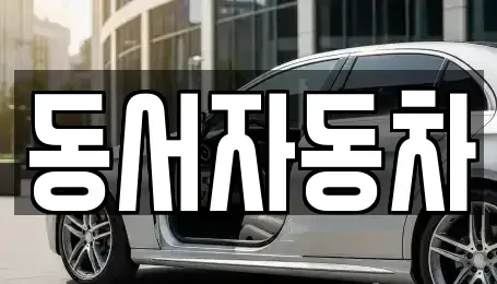 경남 통영시 명정동 중고차매매 전문 동서자동차